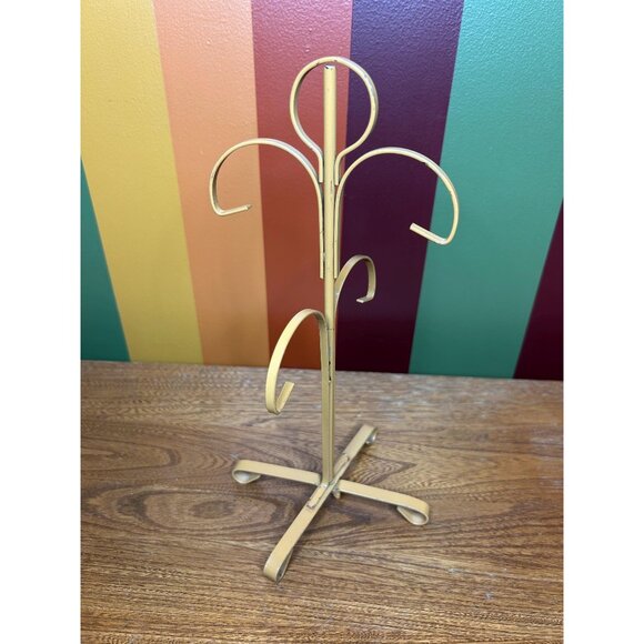 Vintage metal MCM mid century modern mug tree - Picture 1 of 4